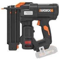 Worx 20V Powershare Cordless Brushless 18Ga/1.2Mm Brad Nailer - Tool Only