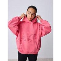 Ted Baker Older Girls Logo Hoodie - Coral