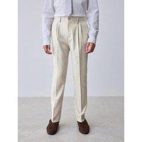 Ted Baker Older Boys Formal Suit Trousers - Beige