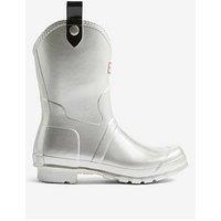 Hunter Original Cowboy Boot Metallic - Grey
