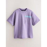 Ted Baker Boys Short Sleeved Pocket T-Shirt - Purple