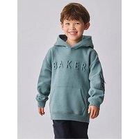 Ted Baker Younger Boys Logo Hoodie - Blue