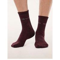 P.E Nation Womens Training Signature Socks - Red