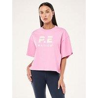P.E Nation Womens Training Superfine Tee - Pink