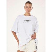P.E Nation Womens Training Trial Tee - White