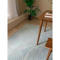 Asiatic Muse Swirl Rug - Blue