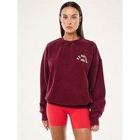 P.E Nation Womens Training Swerve 20 Sweat - Red