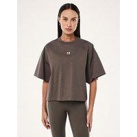 P.E Nation Womens Training Superfine Tee - Brown