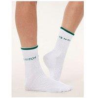 P.E Nation Womens Training Vita Sock - White