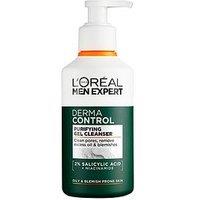 L'Oreal Paris Men Expert L'Oreal Men Expert Derma Control Purifying Cleansing Gel With 2% Salicylic Acid + Niacinamide 260Ml