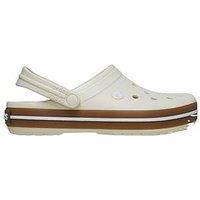 Crocs Men'S Crocband Gum Clog Sandal - White