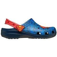 Crocs Men'S Superman Classic Clog Sandal - Blue / Red