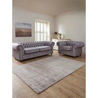 The Very Collection Laura 3 + Chair - Grey