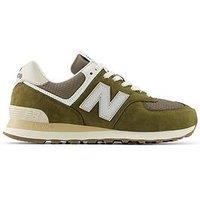 New Balance Unisex 574 Trainer - Khaki