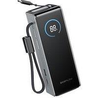 Ecoflow Ecoflow Rapid 25K Power Bank With Built In Cable & 25000Mah Capacity- Silver