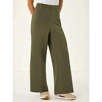 Roman Petite Wide Leg Stretch Trouser