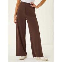 Roman Petite Wide Leg Stretch Trouser
