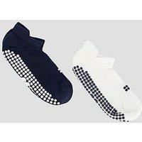 Sweaty Betty Womens Training Reformer Trainer Gripper Socks - Navy