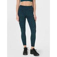 Sweaty Betty Womens Training Power 7/8 Workout Leggings - Blue