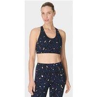 Sweaty Betty Womens Training Power Racer Bra - Blue