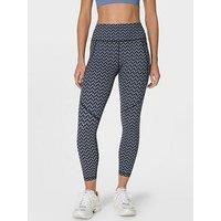 Sweaty Betty Womens Training Power 7/8 Workout Leggings - Blue