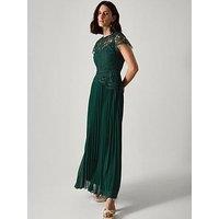 Monsoon Monica Pleat Dress
