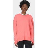 Sweaty Betty Womens Training After Class Longline Sweatshirt - Pink