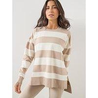 Sweaty Betty Womens Training After Class Longline Sweatshirt - Beige