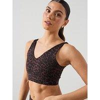 Sweaty Betty Womens Training Ultimate Studio Voop Bra - Brown