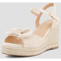 The Very Collection Extra Wide Wedge Sandal - Natural