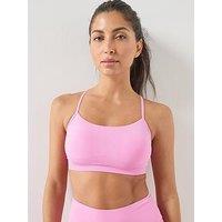 Sweaty Betty Womens Training Spirit Restored Seamless Yoga Bra - Pink
