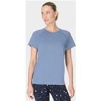 Sweaty Betty Womens Training Athlete Featherweight Seamless T-Shirt - Blue