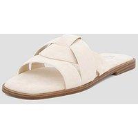 The Very Collection Wide Fit Flat Sandal - Taupe