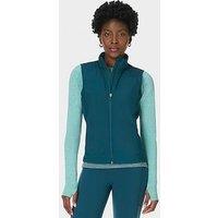 Sweaty Betty Womens Running Limitless Pro Run Gilet - Deep Green