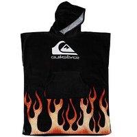 Quiksilver Boys Hooded Towel Robe - Black