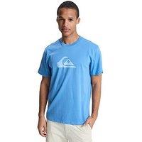Quiksilver Mens Logo T-Shirt - Blue