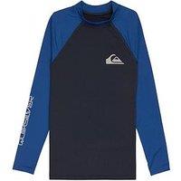Quiksilver Boys Everyday Upf 50 Rashguard - Navy