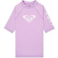 Roxy Girls Whole Hearted Rashguard - Purple
