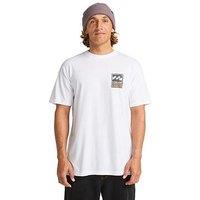 Billabong Mens Stamp Graphic T-Shirt - White