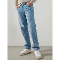 Mango Moby Loose Fit Jeans - Blue