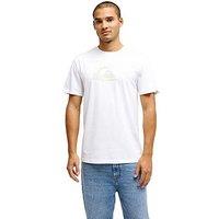 Quiksilver Mens Logo T-Shirt - White