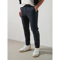 Mango Prato Trousers - Navy