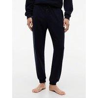 Tommy Hilfiger Linear Logo Loungewear Bottoms- Navy