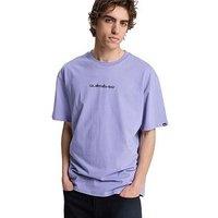 Quiksilver Mens Fractured Wave T-Shirt - Purple