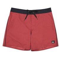 Quiksilver Mens Everyday Half Jam 16-Inch Swim Shorts - Red