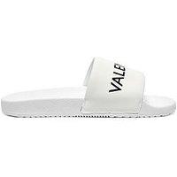 Valentino Sliders - White/Black