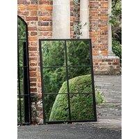 Gallery Direct Knowlton Outdoor Mirror Black