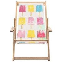 Gallery Direct Creta Deck Chair Ice Lollies