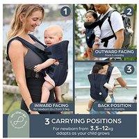Dreambaby On-The-Move 3 Positions Baby Carrier - Navy
