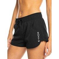 Roxy Womens Wave 2 Inch Beach Shorts - Black
